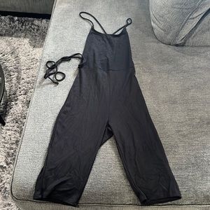 Fashion Nova Black Romper size M